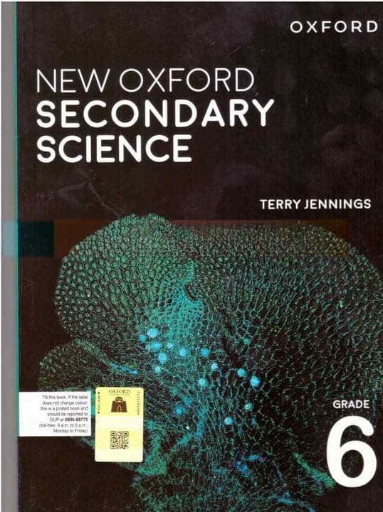 New Oxford Secondary Science Grade 6 — front cover