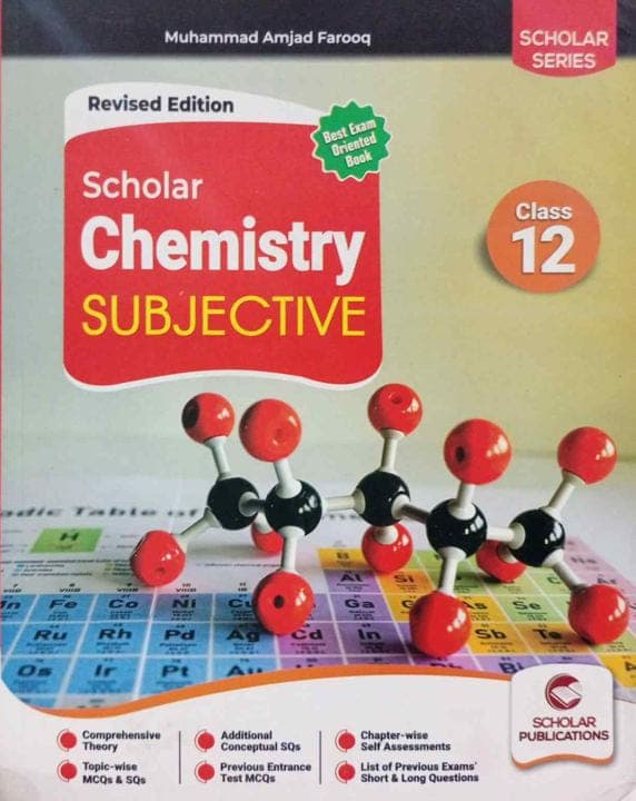 Scholar Series Chemistry Sub 12 PB — front cover