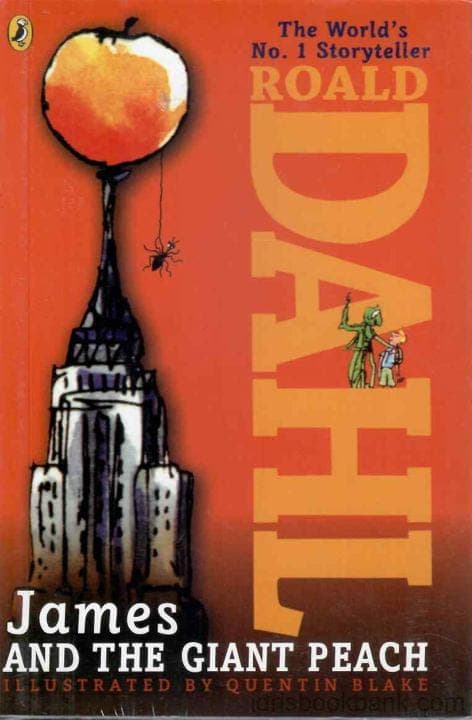 James and the Giant Peach* — front cover