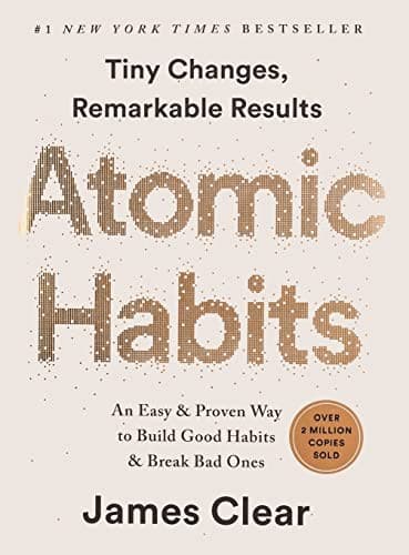 Atomic Habits by James Clear — book cover