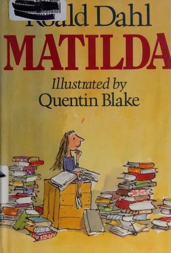 Matilda by Roald Dahl — book cover